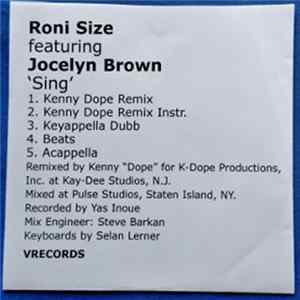 Roni Size - Sing (Kenny "Dope" Remixes) mp3