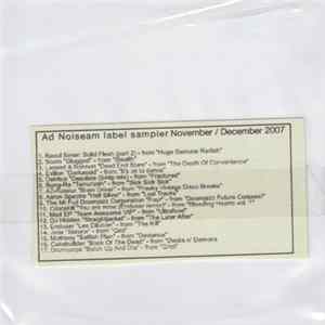 Various - Ad Noiseam Label Sampler November / December 2007 mp3