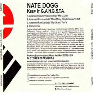 Nate Dogg - Keep It G.A.N.G.S.T.A. mp3