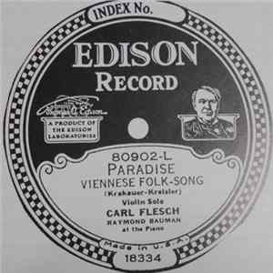 Carl Flesch - Frasquita / Paradise mp3