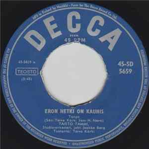 Taisto Tammi - Eron Hetki On Kaunis / Salama-Tango mp3
