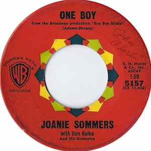 Joanie Sommers - One Boy / I'll Never Be Free mp3