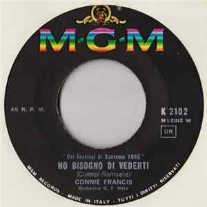 Connie Francis - Ho Bisogno Di Vederti mp3