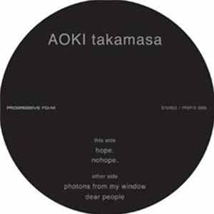 AOKI Takamasa - Hope mp3