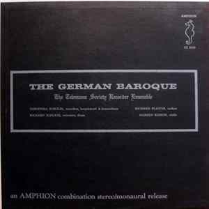 The Telemann Society Recorder Ensemble - The German Baroque mp3