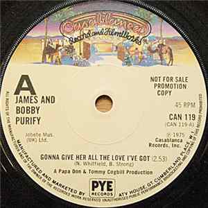 James & Bobby Purify - Gonna Give Her All The Love I've Got mp3
