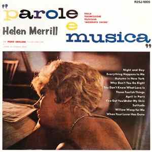 Helen Merrill = ヘレン・メリル Con Piero Umiliani E Il Suo Complesso - Parole E Musica = ローマのナイト・クラブで mp3