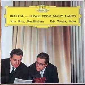 Kim Borg, Erik Werba - Recital -- Songs From Many Lands mp3