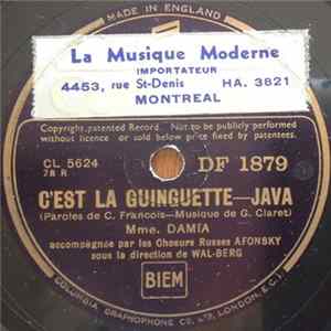 Damia - Sombre dimanche Chanson Hongroise / C'est la guinguette - Java mp3