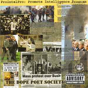 The Dope Poet Society - ProIntelPro: Promote Intelligence Program mp3