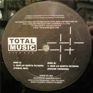 Tony P - Que Lo Queta Pa'sopa mp3