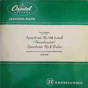 Franz Schubert, The Pittsburgh Symphony Orchestra, William Steinberg - Symphonie Nr. VIII H-moll (Unvollendete) - Symphonie Nr. II B-dur mp3