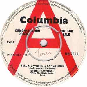 Ottilie Patterson With The Chris Barber Band - Tell Me Where Is Fancy Bred mp3