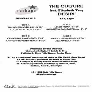 The Culture Featuring Elizabeth Troy - Desire mp3