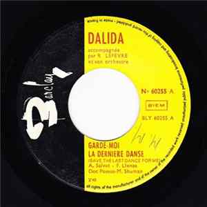 Dalida - Garde-moi La Dernière Danse (Save The Last Dance For Me) mp3
