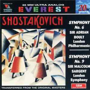 Shostakovich - Sir Adrian Boult, London Philharmonic / Sir Malcolm Sargent, London Symphony - Symphony No. 6. Symphony No. 9. mp3