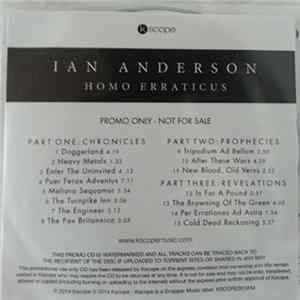 Ian Anderson - Homo Erraticus mp3
