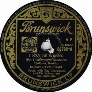 Hoagy Carmichael - I May Be Wrong (But I Think You're Wonderful) / Talking Is A Woman mp3