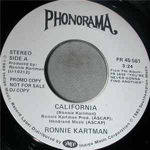 Ronnie Kartman - California mp3