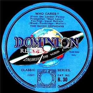 The Savoy Orpheans - L.O.V.E. / Who Cares ? mp3