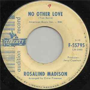 Rosalind Madison - No Other Love / Neighborhood Girl mp3