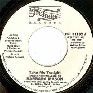 Barbara Mason - Take Me Tonight mp3