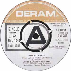 John Cameron Quartet - Troublemaker / Off Centre mp3