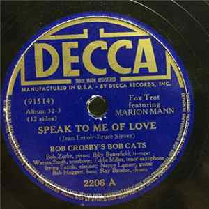 Bob Crosby's Bob Cats - Speak To Me Of Love / The Big Bass Viol mp3