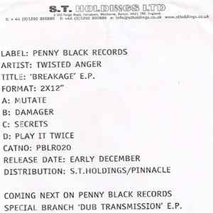 Twisted Anger - Breakage EP mp3