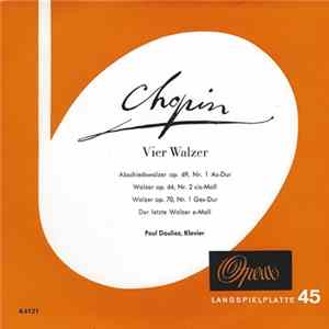 Chopin, Paul Douliez - Vier Walzer mp3