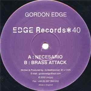 Gordon Edge - Necesario mp3