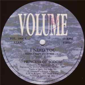 Princess Of Sodom - I Need You mp3