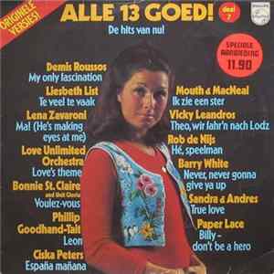 Various - Alle 13 Goed! Deel 7 mp3