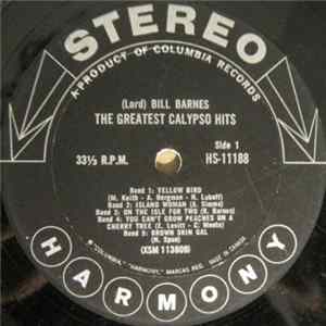 Lord Bill Barnes - The Greatest Calypso Hits mp3