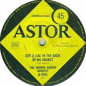 The Horrie Dargie Quintet - Got A Zack In The Back Of Me Pocket mp3