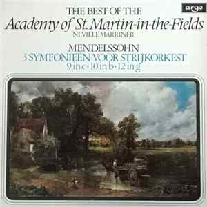 Mendelssohn - Academy Of St-Martin-in-the-Fields Directed By Neville Marriner - String Symphonies Nos 9, 10, 12 mp3