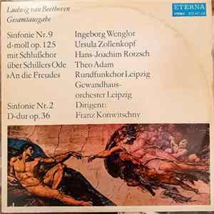 Ludwig van Beethoven - Ingeborg Wenglor ‧ Ursula Zollenkopf ‧ Hans-Joachim Rotzsch ‧ Theo Adam ‧ Rundfunkchor Leipzig, Gewandhausorchester Leipzig, Franz Konwitschny - Sinfonie Nr. 9 D-moll Op. 125 Mit Schlußchor Über Schillers Ode "An Die Freunde" ‧ Sinf mp3