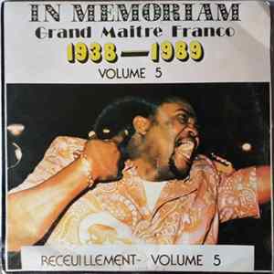Le Grand Maître Franco - In Memoriam Grand Maître Franco 1938-1989 Receuillement: Volume 5 mp3