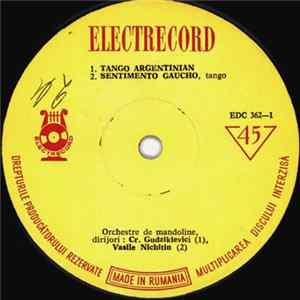 Orchestra de mandoline Cr. Gudzikievici / Orchestra de mandoline Vasile Nichitin - Tango Argentinian mp3