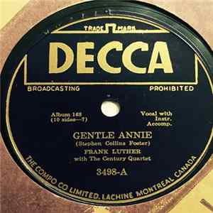 Frank Luther - Gentle Annie mp3