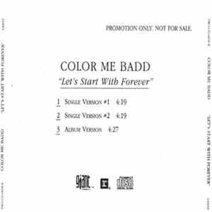 Color Me Badd - Let's Start With Forever mp3
