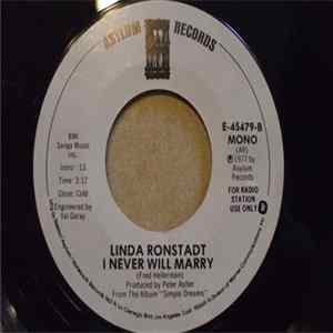 Linda Ronstadt - I Never Will Marry mp3