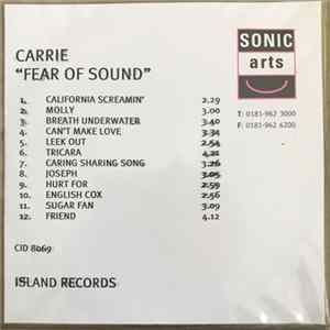 Carrie - Fear Of Sound mp3