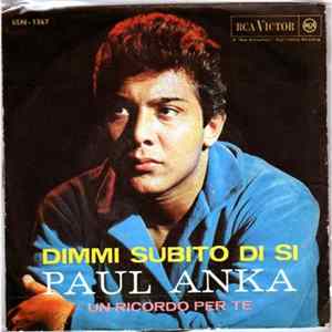 Paul Anka - Un Ricordo Per Te mp3