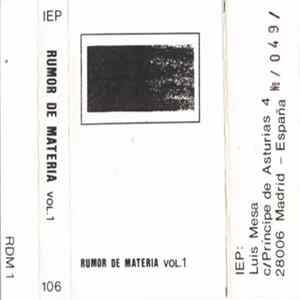 Miguel A. Ruiz & Francisco López - Rumor De Materia Vol. 1 mp3