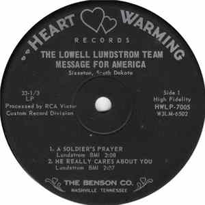The Lowell Lundstrom Team - Message For America mp3
