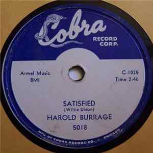 Harold Burrage - Stop For The Red Light / Satisfied mp3