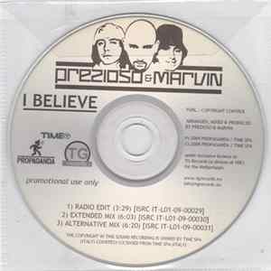 Prezioso & Marvin - I Believe mp3