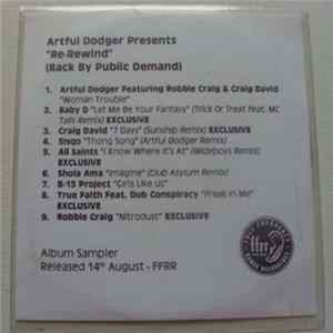 Artful Dodger - Re-Rewind (Back By Public Demand) mp3