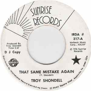Troy Shondell - That Same Mistake Again / Candy Coated World mp3